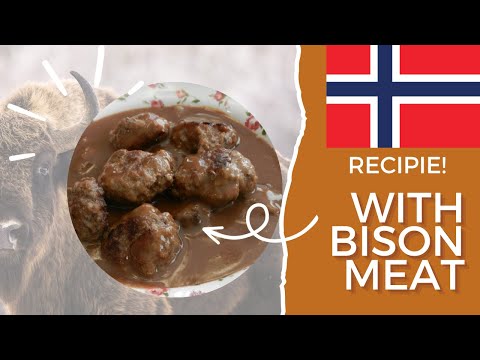 Ancient Recipes: Norwegian Bison Meat Kjøttkaker