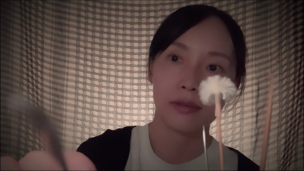 ASMR【耳かきの感覚テスト】ロールプレイ