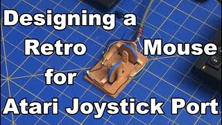 Designing a Retro Mouse for Sinclair QL's (& Other Retro Computer's) Atari Joystick Port - #QLvember