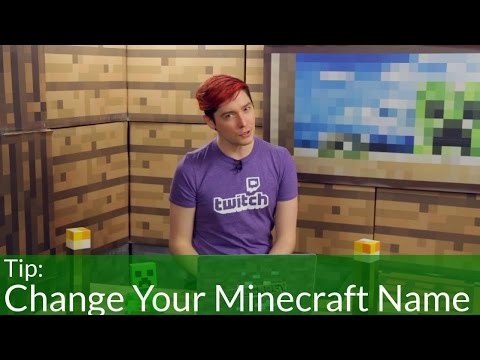 How to Change Your Minecraft Username!