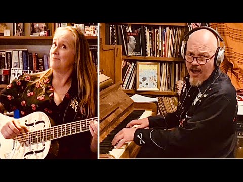 Resonator + Piano! Fiona Boyes & Tim Neal - ‘About Time Business Took Care of Me’! - virtual jam