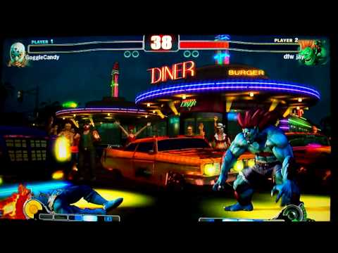 GoggleCandy (Fuerte) Vs dfw jay (Blanka) FNEX XBL SF4 Tourny 1 of 5