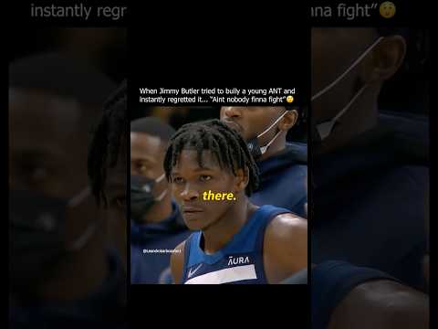 Jimmy thought ANT would let it slide...