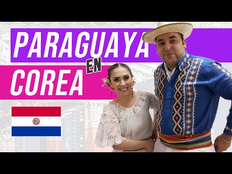 Paraguaya en corea del sur [Grupo Folklórico]..Me gusta empanada..^^ (feat: Paraguay Rekove)