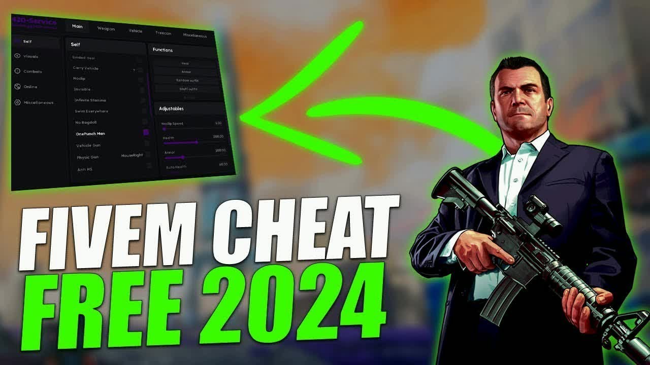 [FREE+WORK] FiveM Cheat MOD MENU | DOWLOAD + UNDETECT