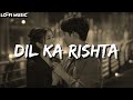 Dil Ka Rishta - (Slowed+Reverb) Lofi | Udit Narayan, Kumar Sanu, Alka Y | Hindi Song | Lyrics