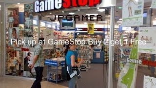 preview picture of video 'Pick ups 2# Gamestop buy 2 get 1 free day'