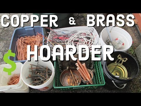 LOOK AT ALL THIS COPPER AND BRASS !!!