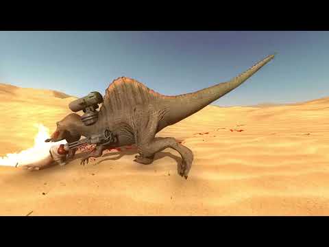 3 WEAPONIZED SPINOSAURUS VS EVERY UNIT | BEAST BATTLE SIMULATOR.