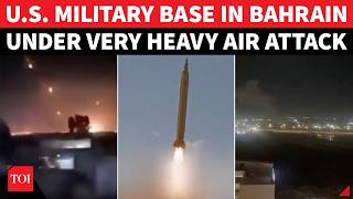 Iran Unleashes Drone-Missile Tsunami On US Army Base In Bahrain; Air Defences Freeze, Manama On Fire