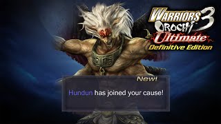 WARRIORS OROCHI 3 Ultimate Definitive Edition :  fastest way to unlock hundun