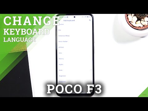 How to Change Keyboard Language in POCO F3 – Add Dictionary