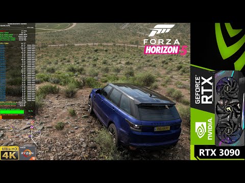 Forza Horizon 5  Extreme Settings 4K, Ray Tracing Mod | RTX 3090 | Ryzen 9 5950X