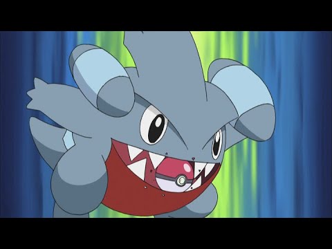 Gible goes chomp! | Pokémon: DP Galactic Battles | Official Clip