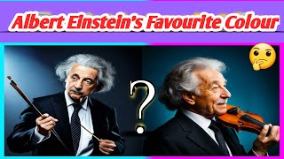 Favourite colour of Albert Einstein Albert Einstein's  colour Footage |Coloured footage