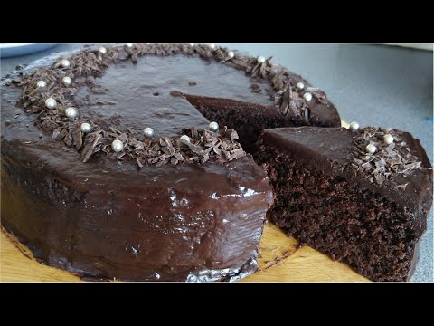 The Most Amazing Chocolate Fudge Cake l Chocolate Cake Recipe l