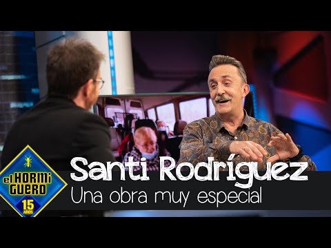 Santi Rodríguez explica el bonito objetivo de su última obra - El Hormiguero