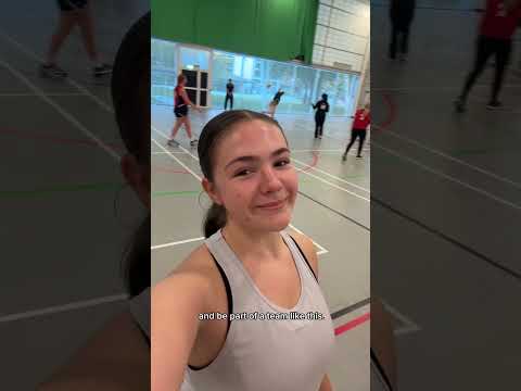 Thumbnail for Teesside University video of Sophie titled Come to netball society