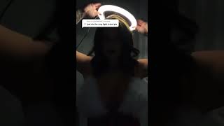 RING LIGHT CHALLENGE 2022  TIKTOK INFINITY CHALLENGE   RING LIGHT TREND 2022 #shorts