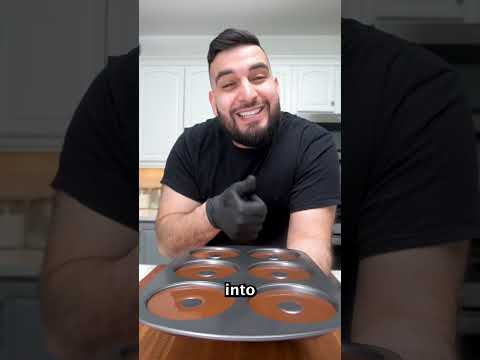 Lick every drop #shorts #donuts #chocolate #easyrecipe