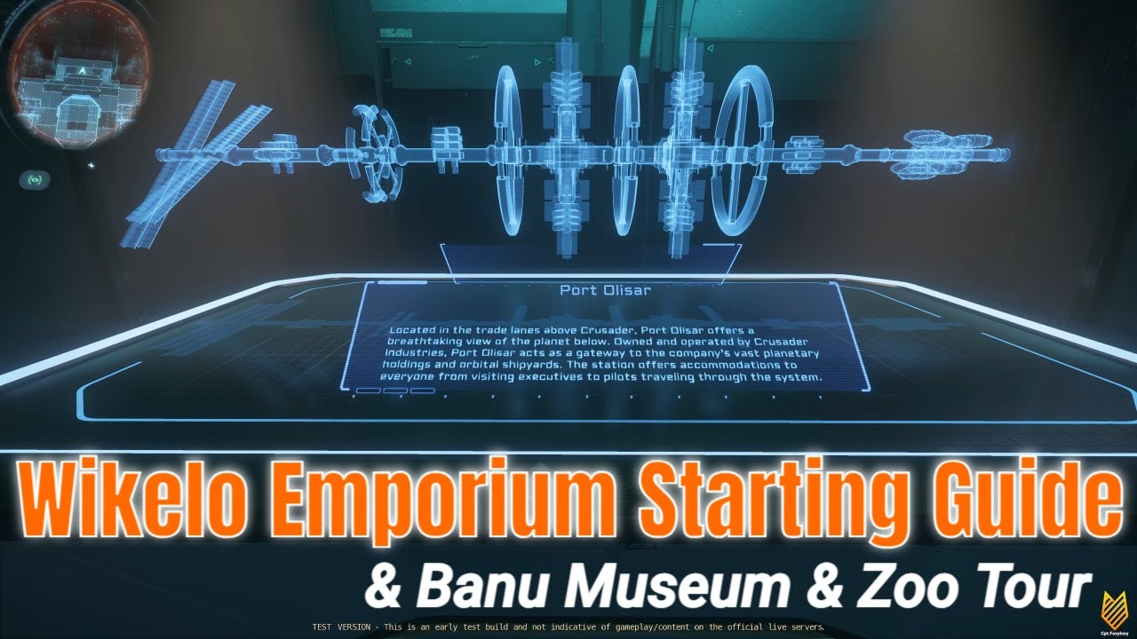 Quick Wikelo Emporium Starting Guide & A Cool Banu Museum & Zoo Tour In 4.1 PTU | Star Citizen