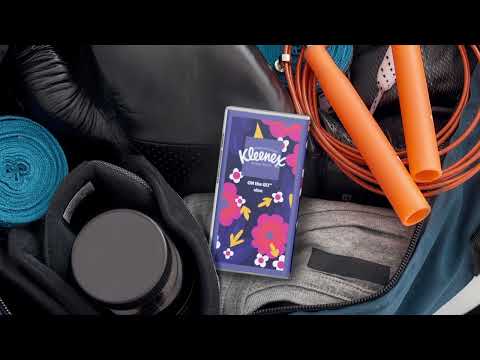 Kleenex® Ultra Soft™ On-The-Go Facial Tissues | Pocket Pack