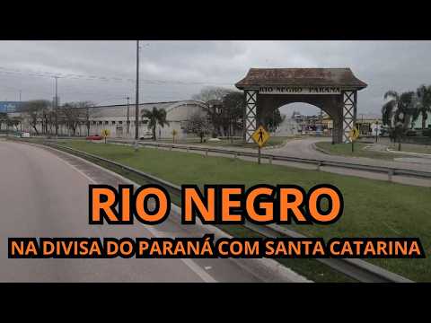 RIO NEGRO NA DIVISA DO PARANÁ COM SANTA CATARINA