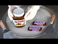 ASMR Snickers Nutella Chocolate Ice Cream Rolls Satisfying Fast Tapping Scratching Tingles