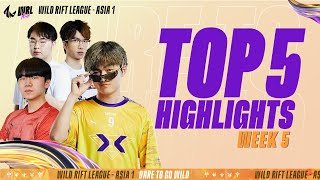 TOP 5 | Wild Rift League-Asia | Week 5