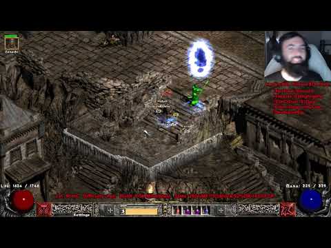 Mercenary Kill Zod Rune!?! - Checking Inventory! - Hardcore SSF Project Diablo 2 PD2 Season 3