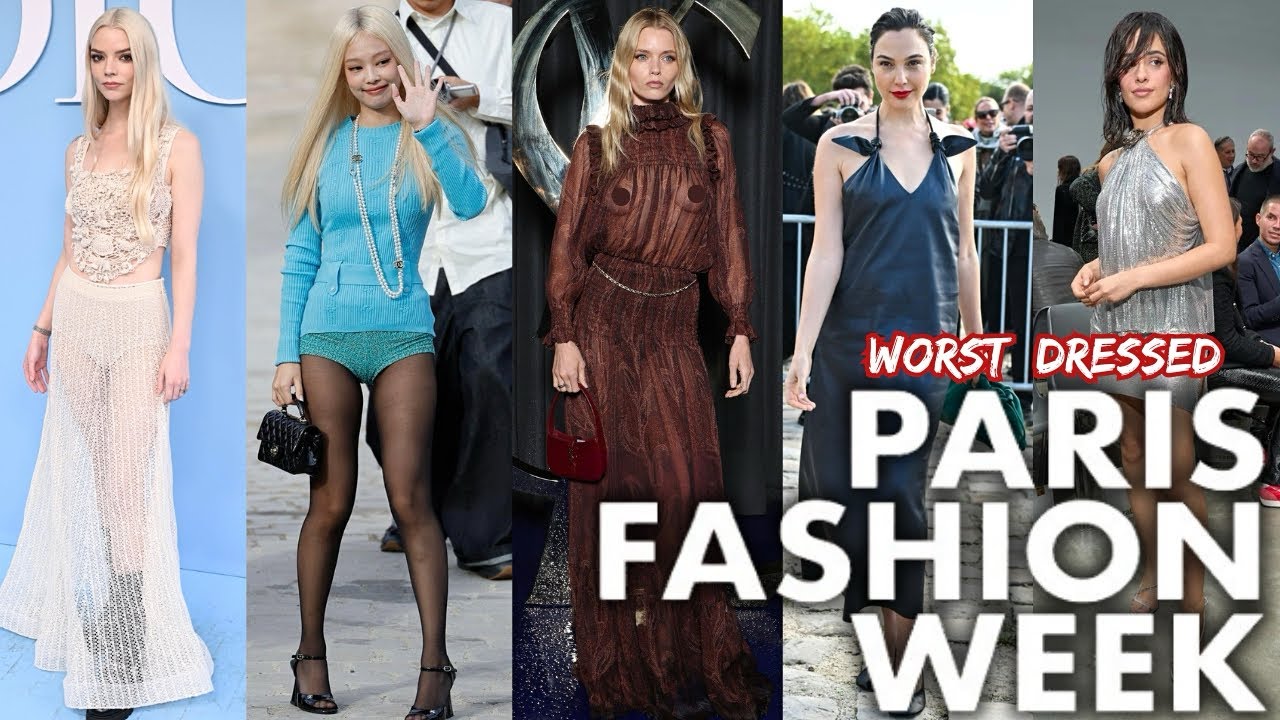 10 WORST DRESSED CELEBRITIES AT PARIS FASHION WEEK 2024! (SS25)