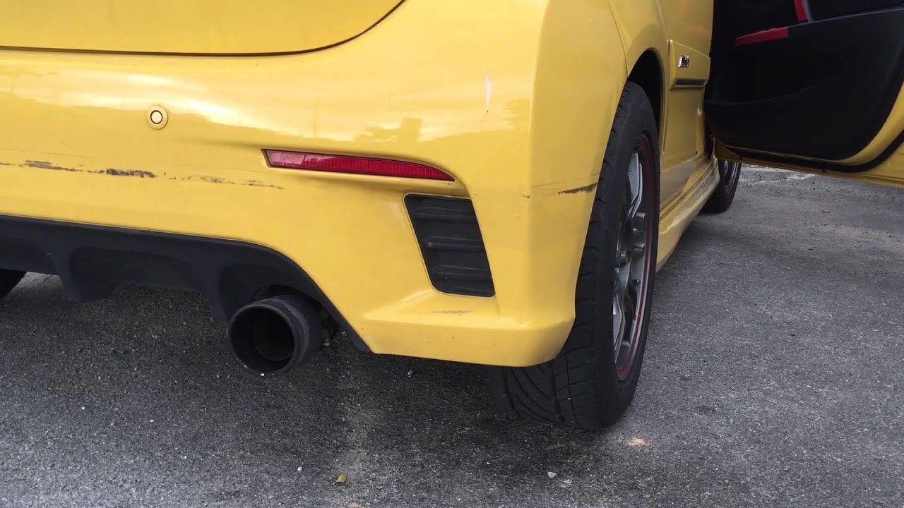 myvi exhaust sound
