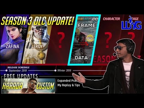 Rip Reacts to Season 3 Features Update For Tekken 7