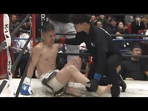 わずか2発で足を破壊 “変則的”カーフキックで衝撃KOに戦慄 「こういうのあるんだ…」識者も驚き