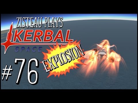 Kerbal Space Program Ep. 76 - "Space Plane Re-entry"