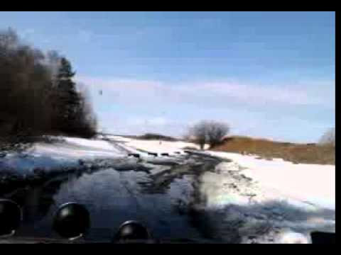 Rallyland 2013 zimą z auta   :):)