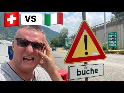 Confronto Italia-Svizzera , Lambrenedetto alla dogana fra Como e Chiasso !!!