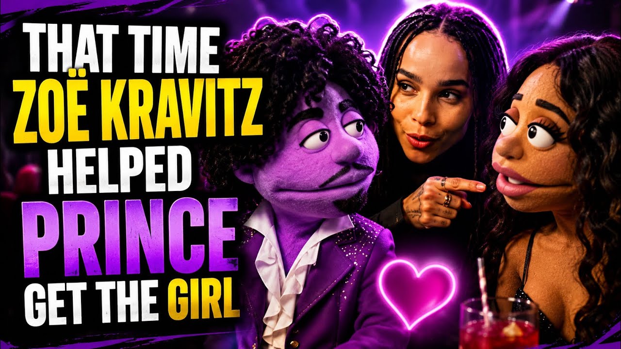 That time Zoë Kravitz helped Prince get the girl. 😂💜