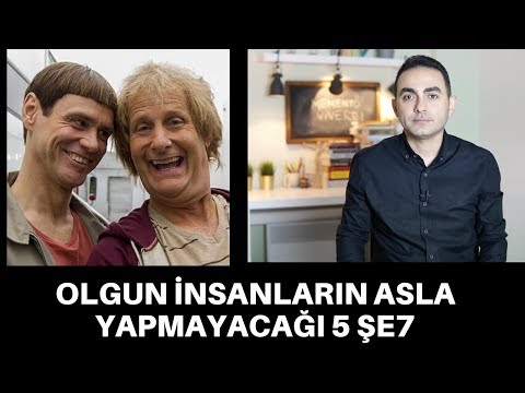 OLGUN İNSANLARIN ASLA YAPMADIĞI 5 ŞEY