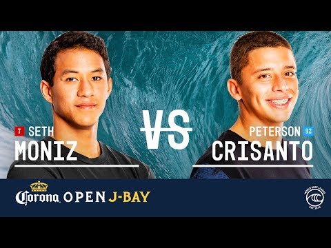 Seth Moniz vs. Peterson Crisanto - Round of 32, Heat 14 - Corona Open J-Bay 2019