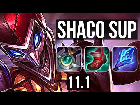SHACO & Lucian vs ALISTAR & Kai'Sa (SUPPORT) | 2600+ games, 2/0/5, 2.4M mastery | BR Master | v11.1