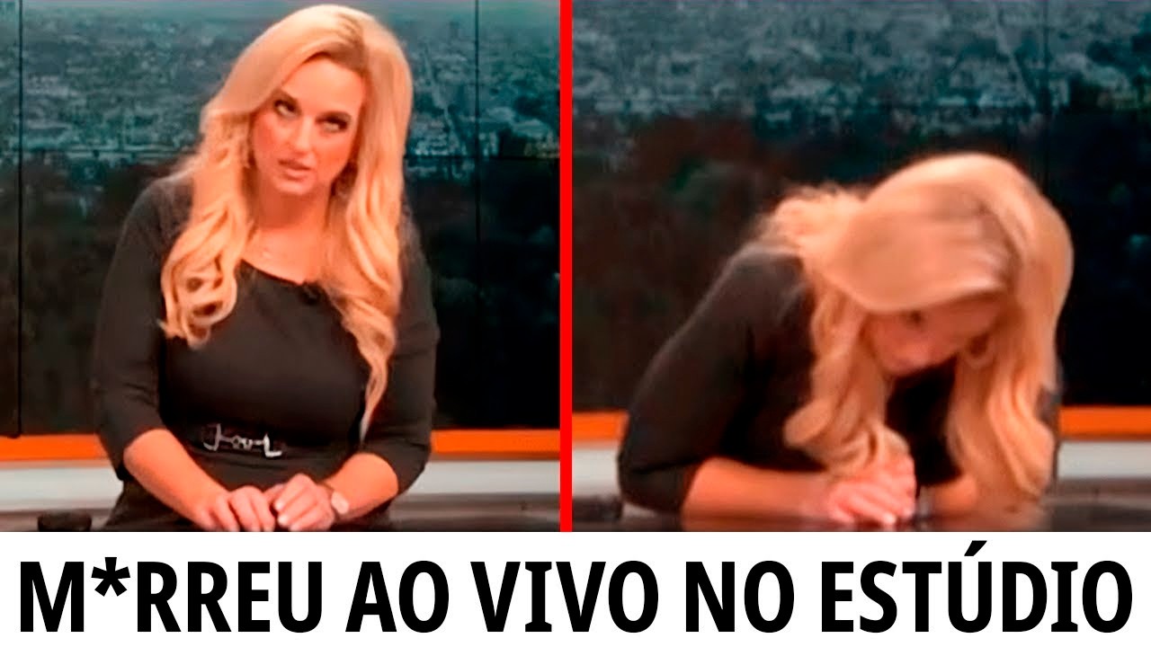 APRESENTADORES QUE MORRERAM AO VIVO NA TV
