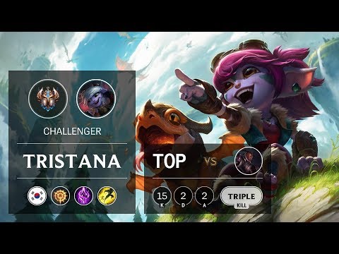 Tristana Top vs Lucian - KR Challenger Patch 9.19