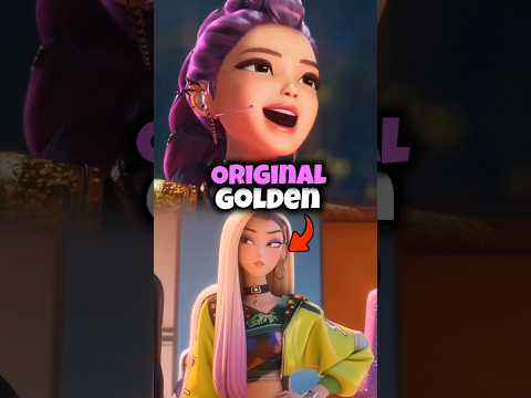 Did you Know "Golden" song actually sounded like this in Kpop Demon Hunters #kpopdemonhunters #rumi