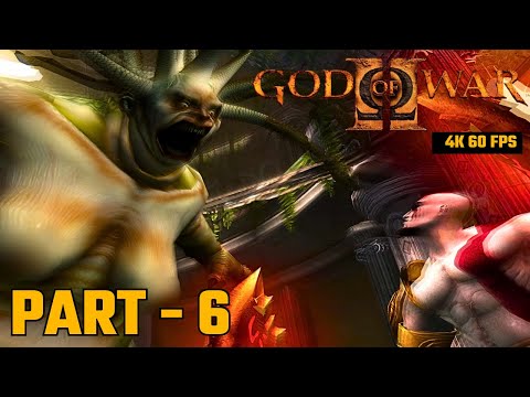 God of War 2 HD Remastered PS2 – Part 6: The Temple of Euryale & Euryale Boss Fight (No Commentary)