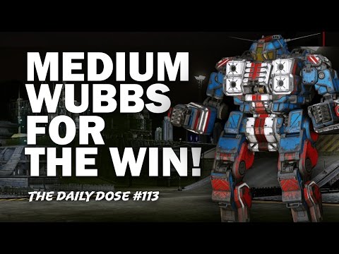 Medium Pulse Laser Quickdraw Brawler QDK-5K - Mechwarrior Online - The Daily Dose #113