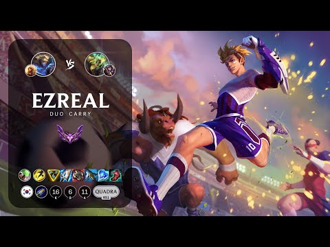 Ezreal ADC vs Zeri - KR Master Patch 12.23
