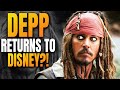 Johnny Depp Returns to Disney?! Pirates of the Caribbean Star Shows Up at Disneyland as Jack Sparrow