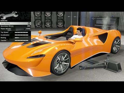 GTA 5 - DLC Vehicle Customization - Progen Luiva (McLaren Elva)