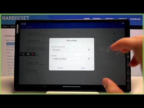 LENOVO Tab M10 – How to Record Screen